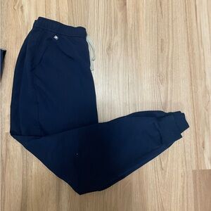 Figs Dark Blue Joggers with Drawstring